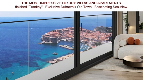 Dubrovnik na dlanu: Jedinstven pogled na Grad, plavetnilo mora, Lokrum | NOVOGRADNJA | Stan 82 m2